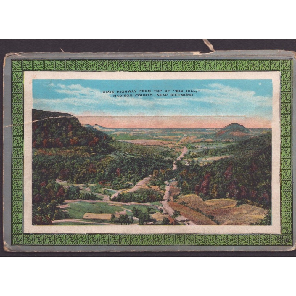 Vintage 1922 Picturesque Kentucky Souvenir Mailer Folder Frankfort Louisville - Picture 2 of 2